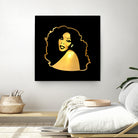 Donna Summer | Gold Series | Pop Art by William Cuccio on GIANT ART - black digital painting