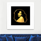 Donna Summer | Gold Series | Pop Art by William Cuccio on GIANT ART - black digital painting