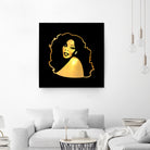 Donna Summer | Gold Series | Pop Art by William Cuccio on GIANT ART - black digital painting