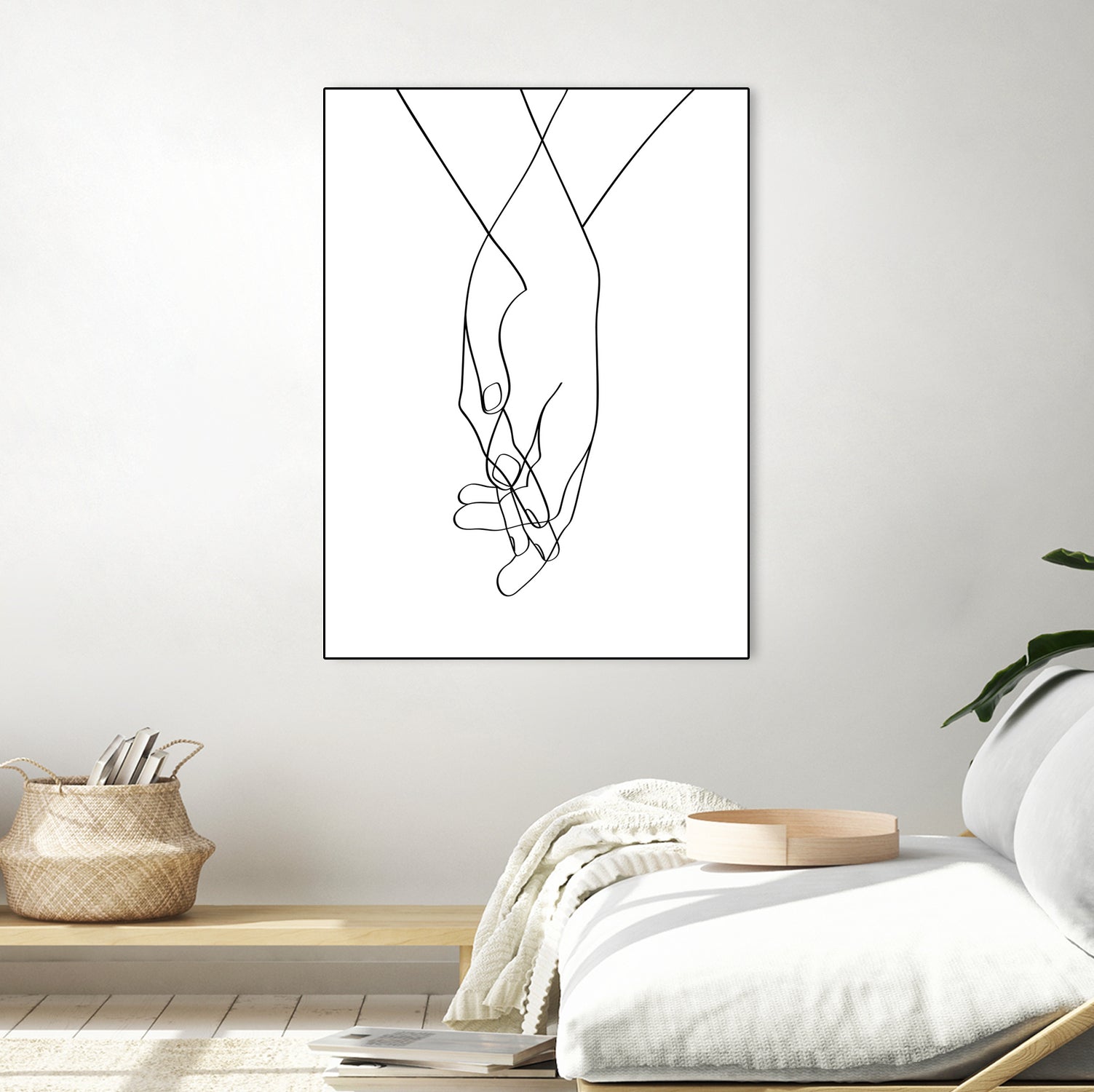 Lovers Hands by Faruk Soyarat on GIANT ART - white digital painting