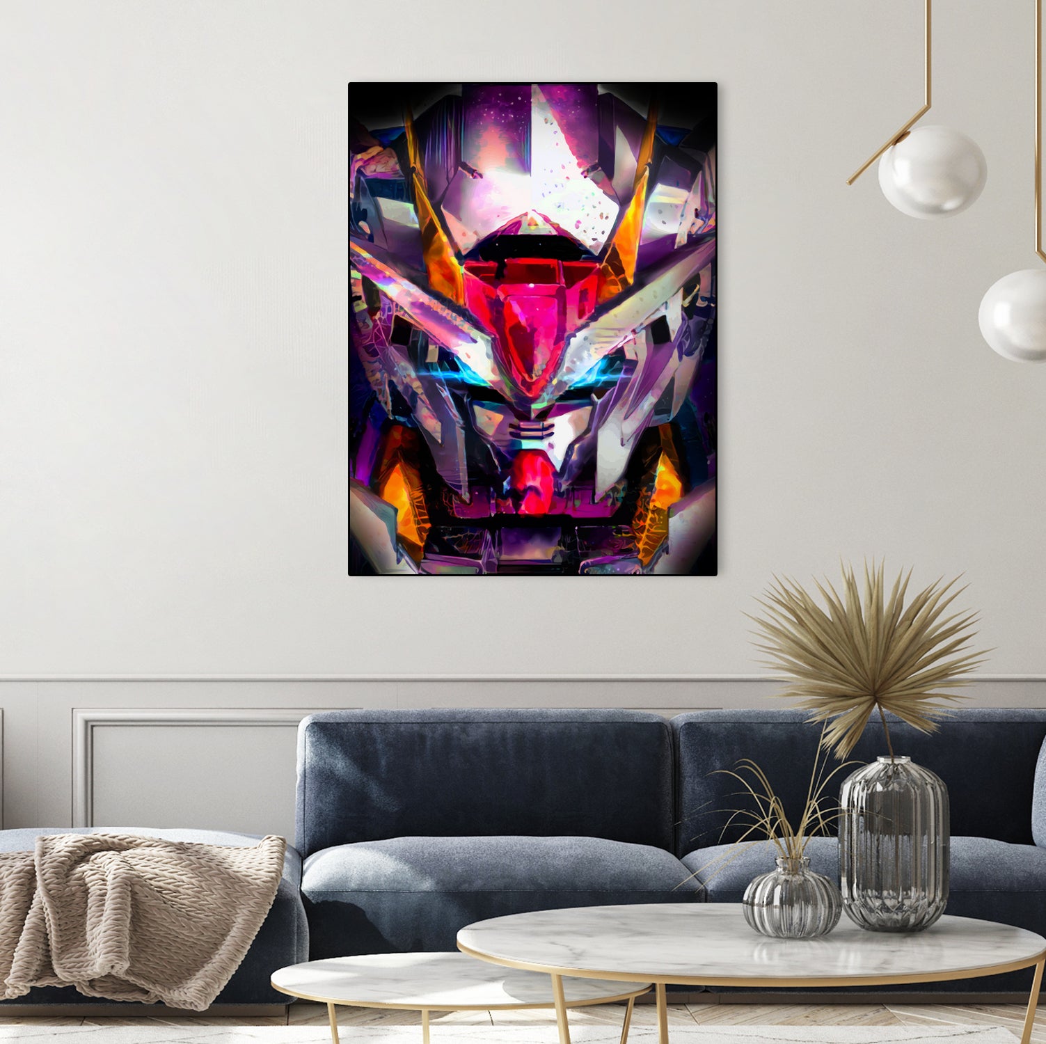 Gundam Crystal by Christian Velazquez on GIANT ART - fuchsia game design