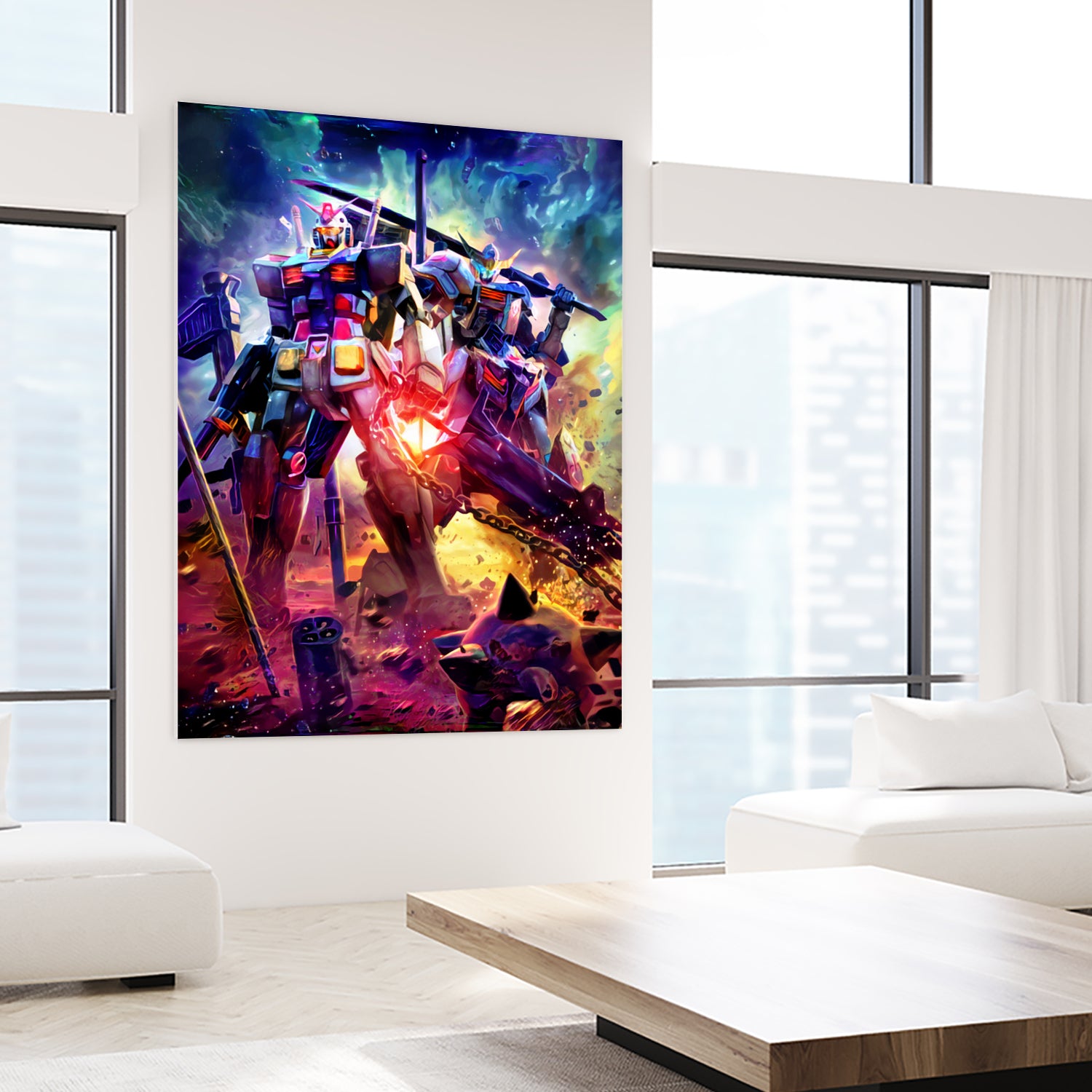 Gundam WX by Christian Velazquez on GIANT ART - blue game design