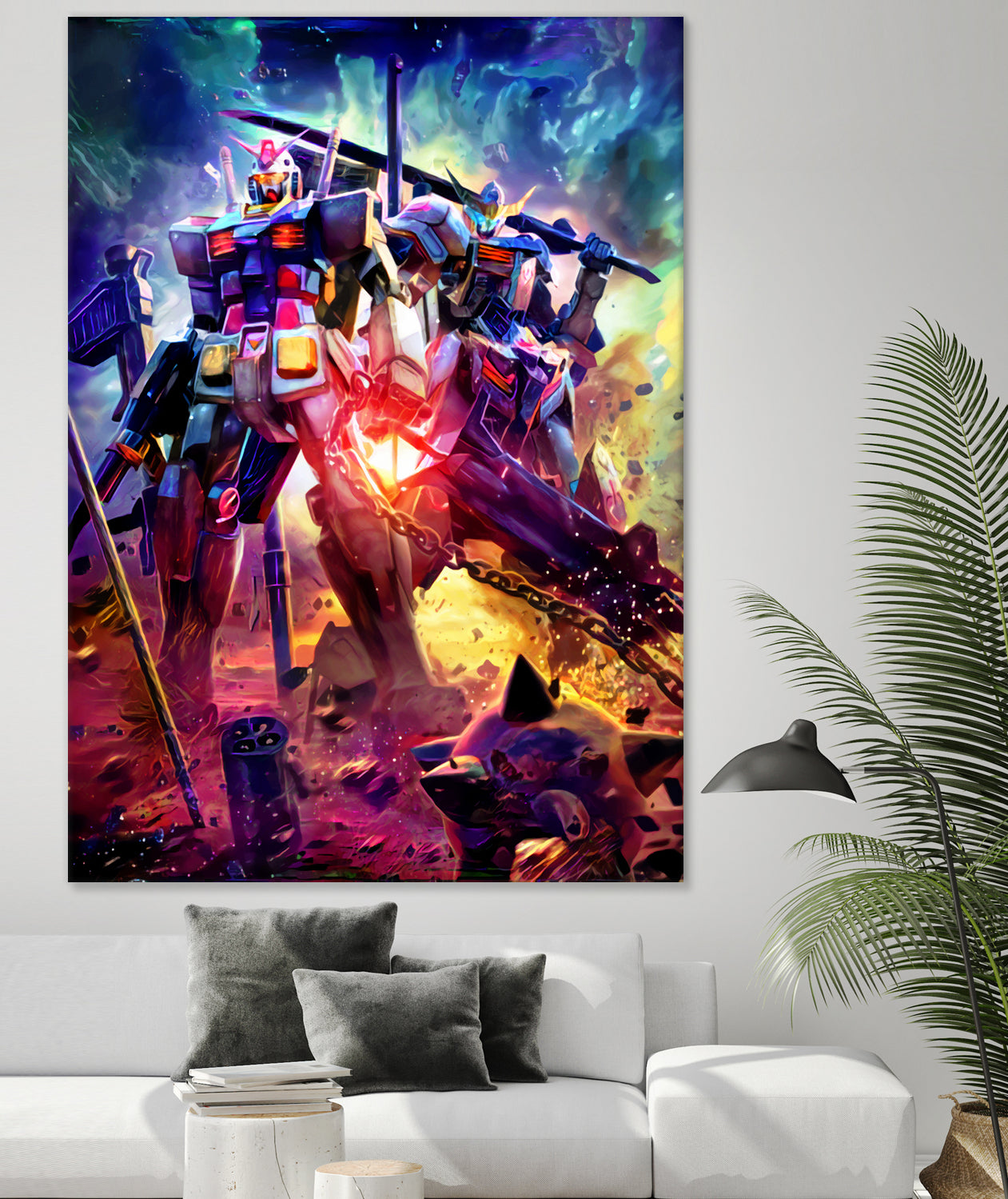 Gundam WX by Christian Velazquez on GIANT ART - blue game design