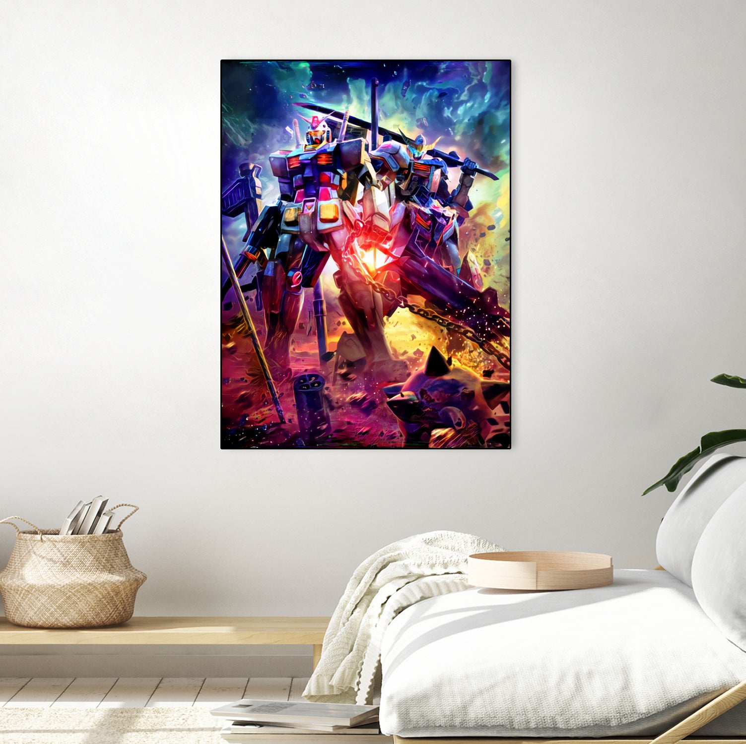 Gundam WX by Christian Velazquez on GIANT ART - blue game design