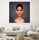 Halle Berry by Rob Snow on GIANT ART - gray digital painting