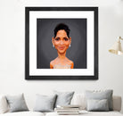 Halle Berry by Rob Snow on GIANT ART - gray digital painting