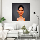 Halle Berry by Rob Snow on GIANT ART - gray digital painting