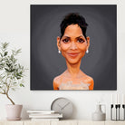 Halle Berry by Rob Snow on GIANT ART - gray digital painting