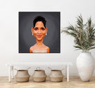 Halle Berry by Rob Snow on GIANT ART - gray digital painting