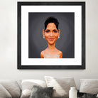 Halle Berry by Rob Snow on GIANT ART - gray digital painting