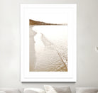 Minimalist pastel beach scape by IOANNA PAPANIKOLAOU on GIANT ART - brown photo illustration