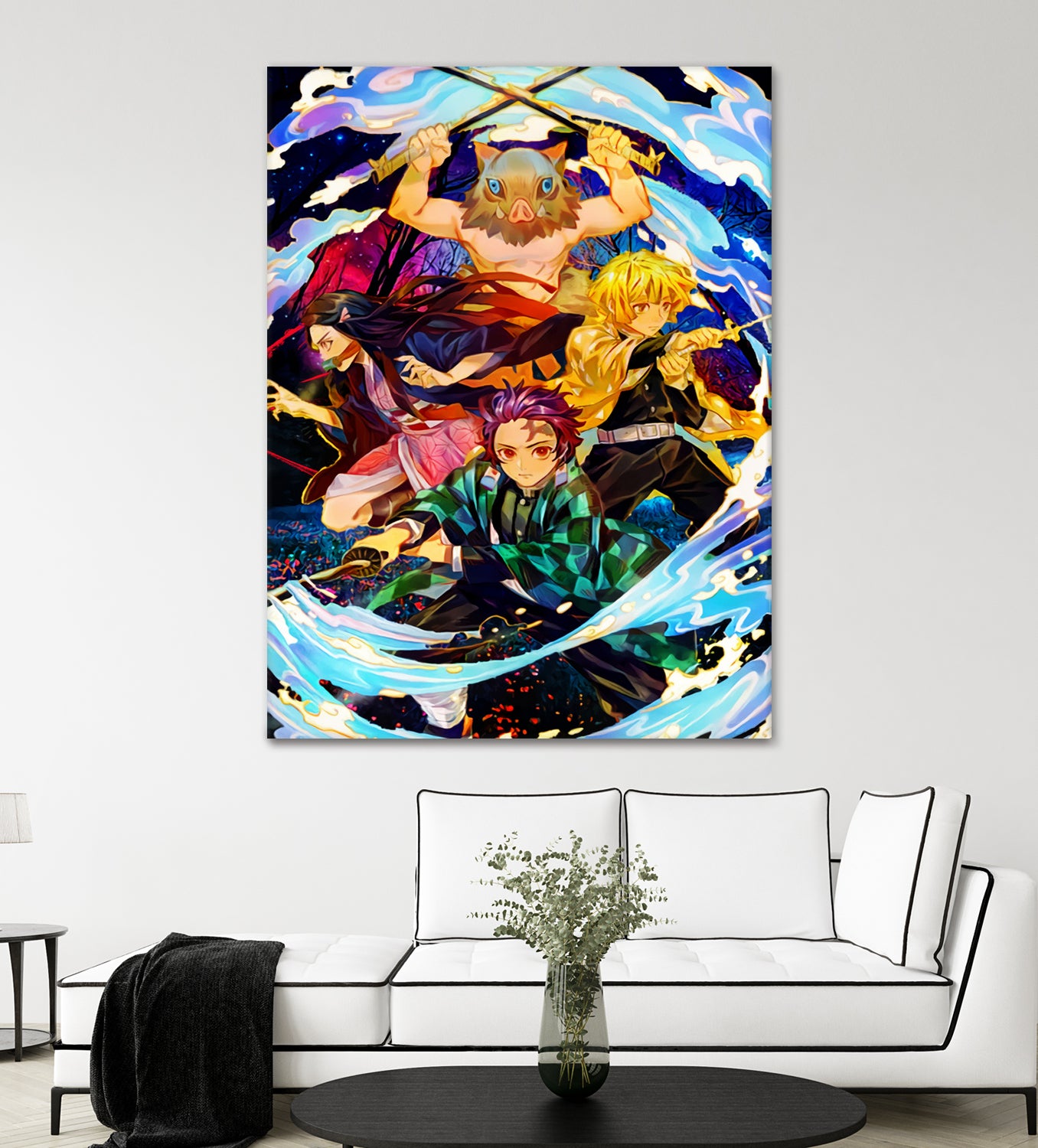 Demon Slayer Team by Christian Velazquez on GIANT ART - orange digital painting