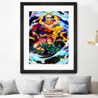 Demon Slayer Team by Christian Velazquez on GIANT ART - orange digital painting