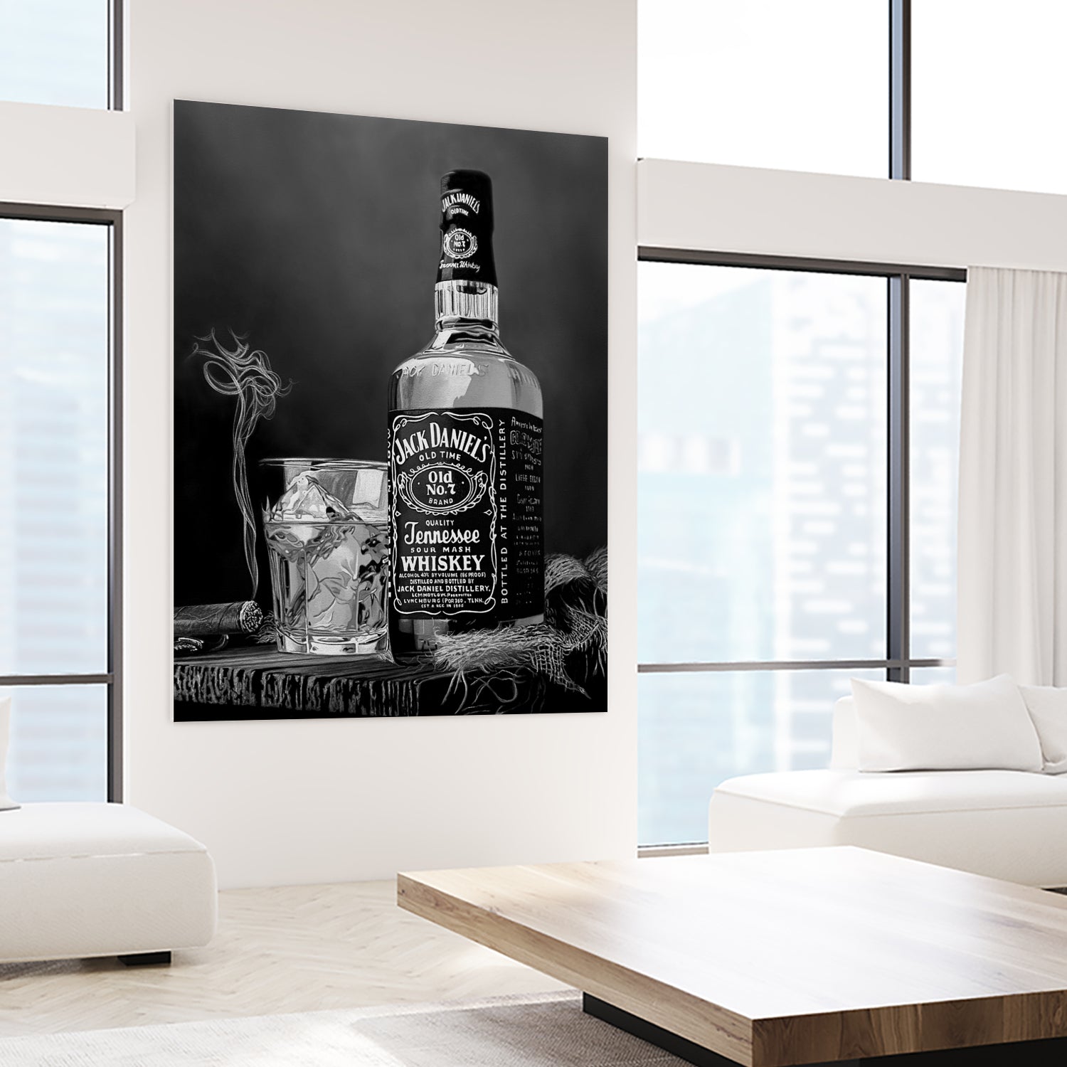 After Hours V B/W by João Bello on GIANT ART - black mixed media