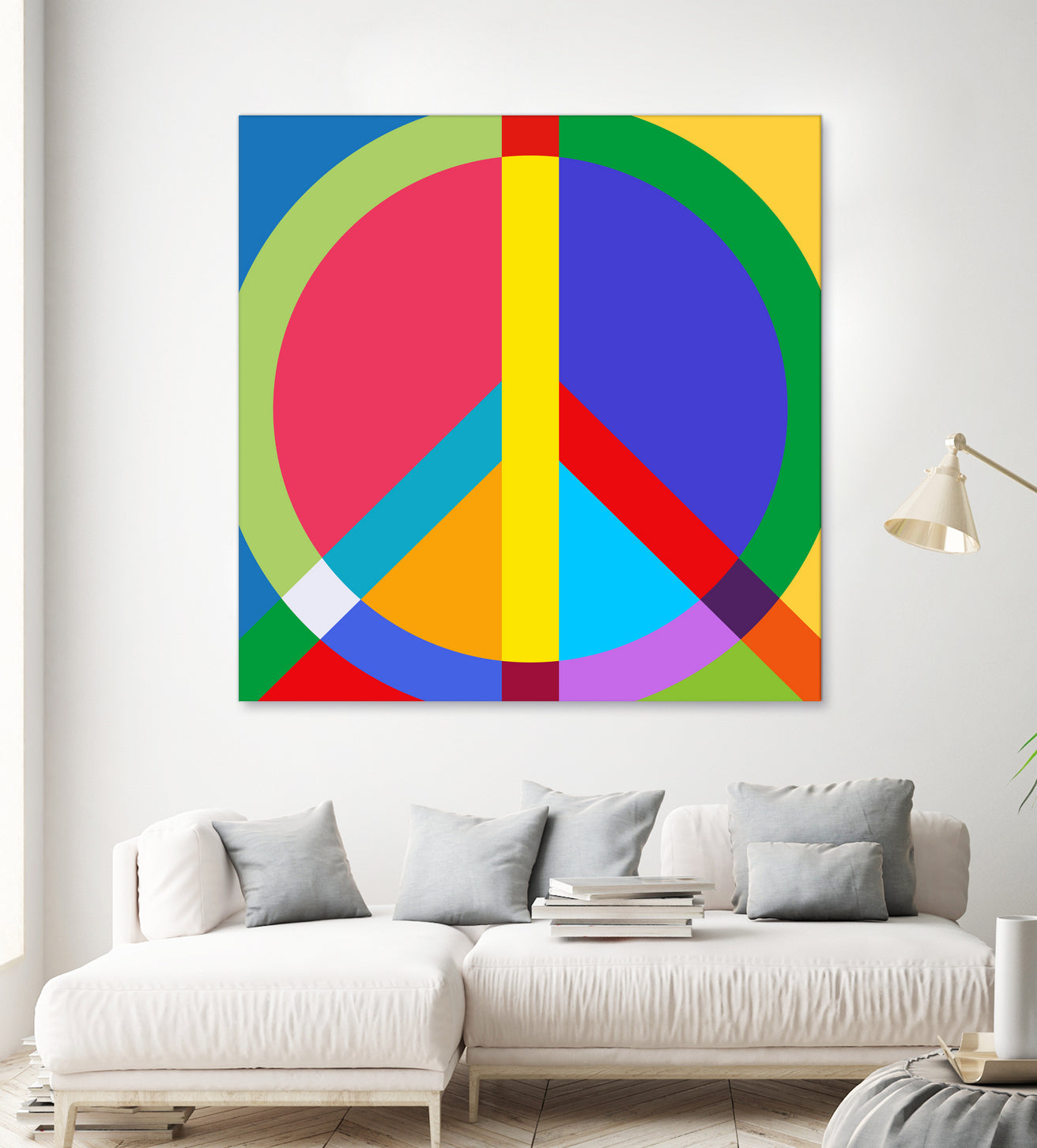 Peace, Love, Unity. by Philippe Intraligi on GIANT ART - red digital drawing