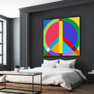 Peace, Love, Unity. by Philippe Intraligi on GIANT ART - red digital drawing