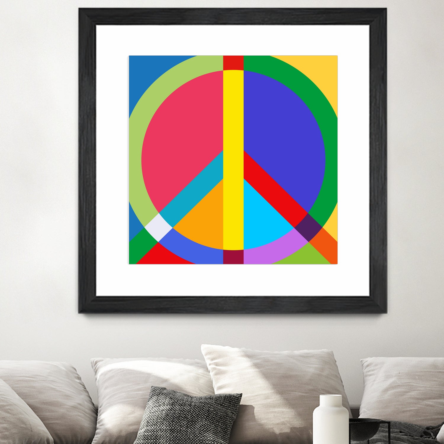 Peace, Love, Unity. by Philippe Intraligi on GIANT ART - red digital drawing