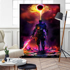 Soul of Cinder Dark Souls by Christian Velazquez on GIANT ART - black game design