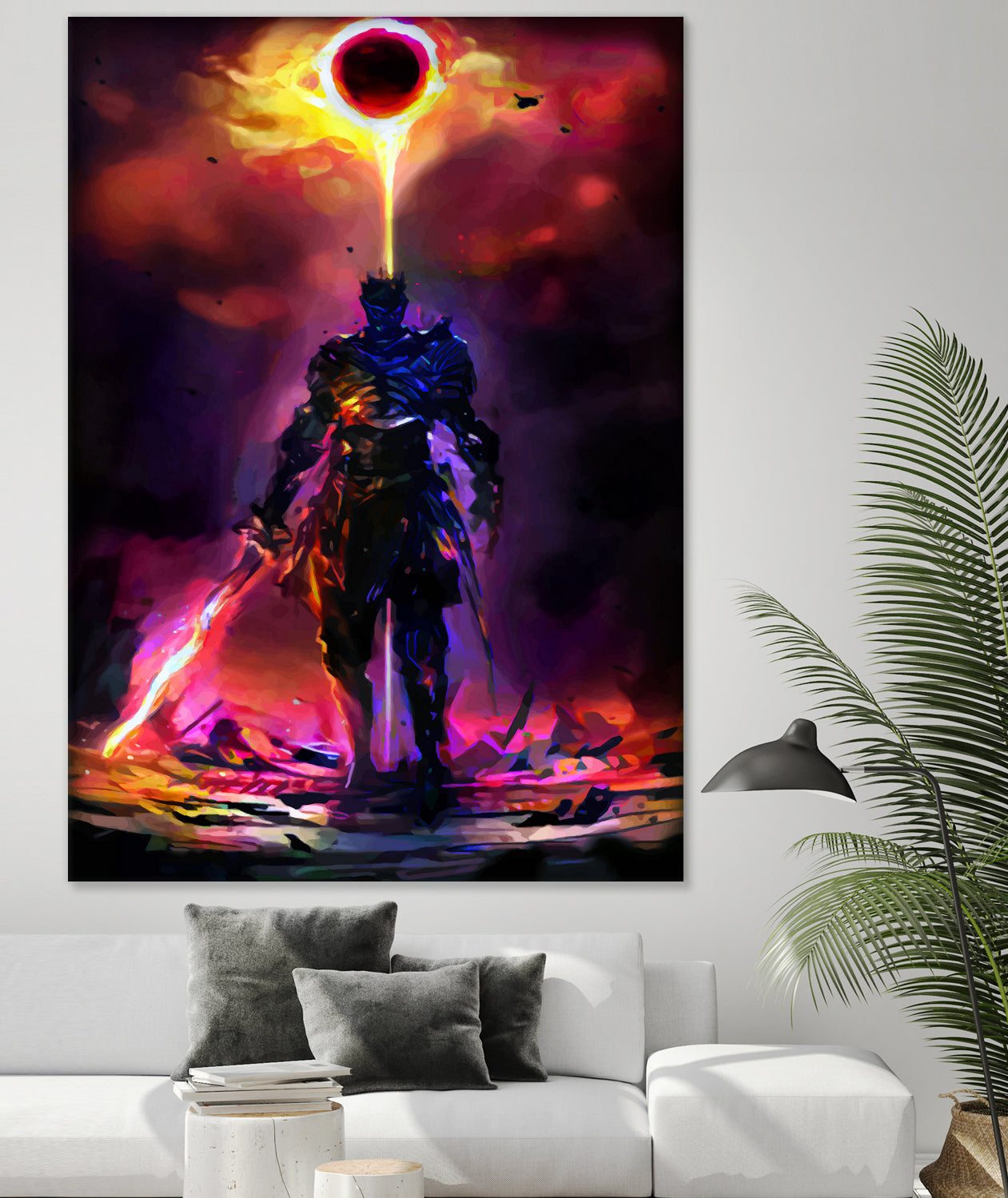 Soul of Cinder Dark Souls by Christian Velazquez on GIANT ART - black game design