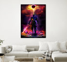 Soul of Cinder Dark Souls by Christian Velazquez on GIANT ART - black game design