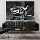 Wild West II B/W by João Bello on GIANT ART - black mixed media