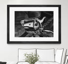 Wild West II B/W by João Bello on GIANT ART - black mixed media