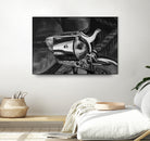 Wild West II B/W by João Bello on GIANT ART - black mixed media