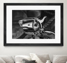 Wild West II B/W by João Bello on GIANT ART - black mixed media