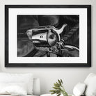 Wild West II B/W by João Bello on GIANT ART - black mixed media