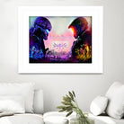 Halo Guardians retro by Christian Velazquez on GIANT ART - pink game design