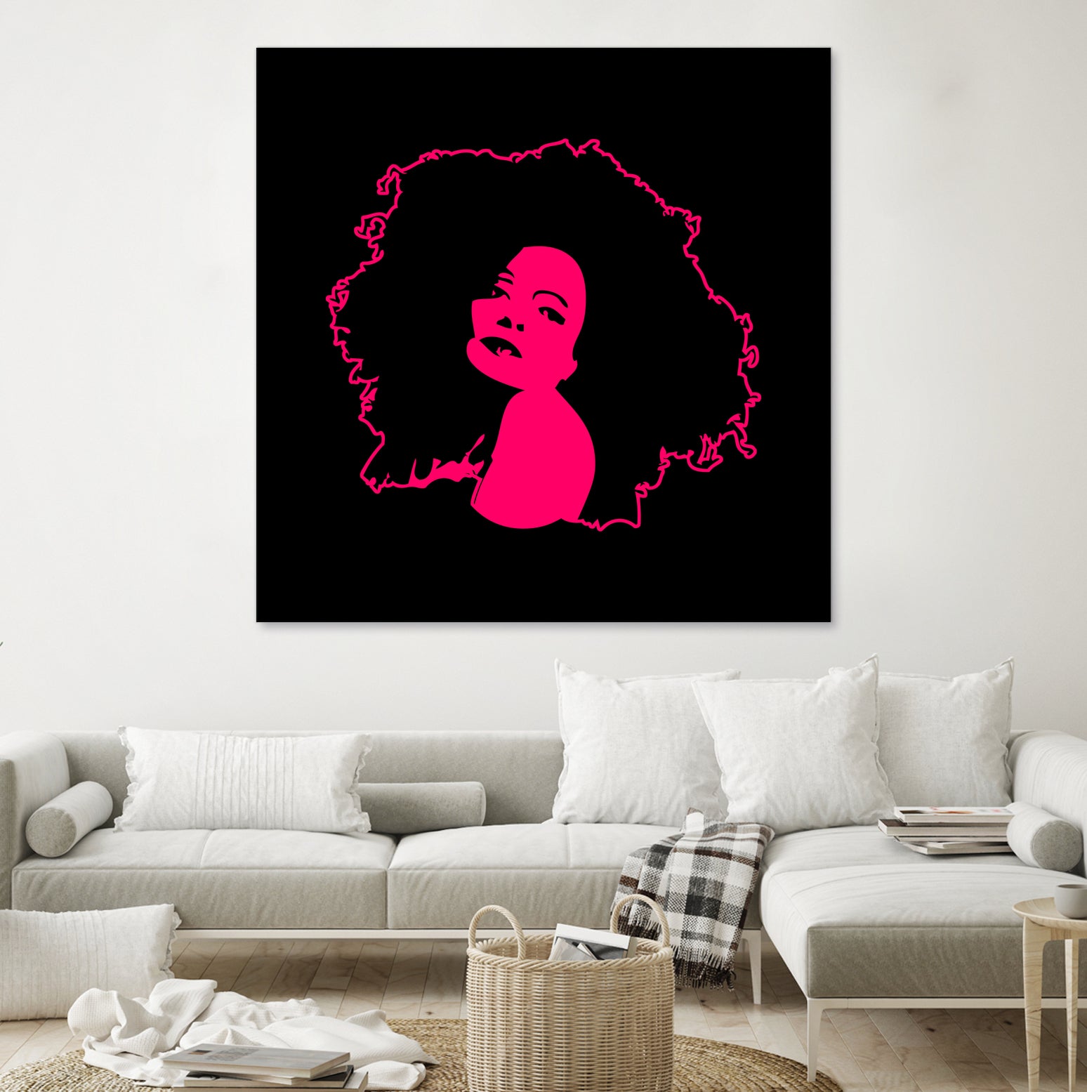 Diana Ross | Pop Art by William Cuccio on GIANT ART - pink digital painting