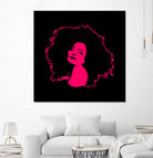 Diana Ross | Pop Art by William Cuccio on GIANT ART - pink digital painting