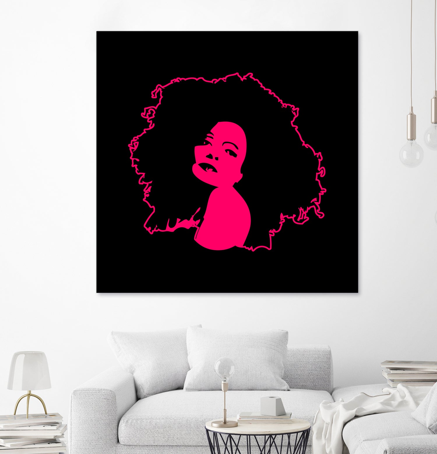 Diana Ross | Pop Art by William Cuccio on GIANT ART - pink digital painting