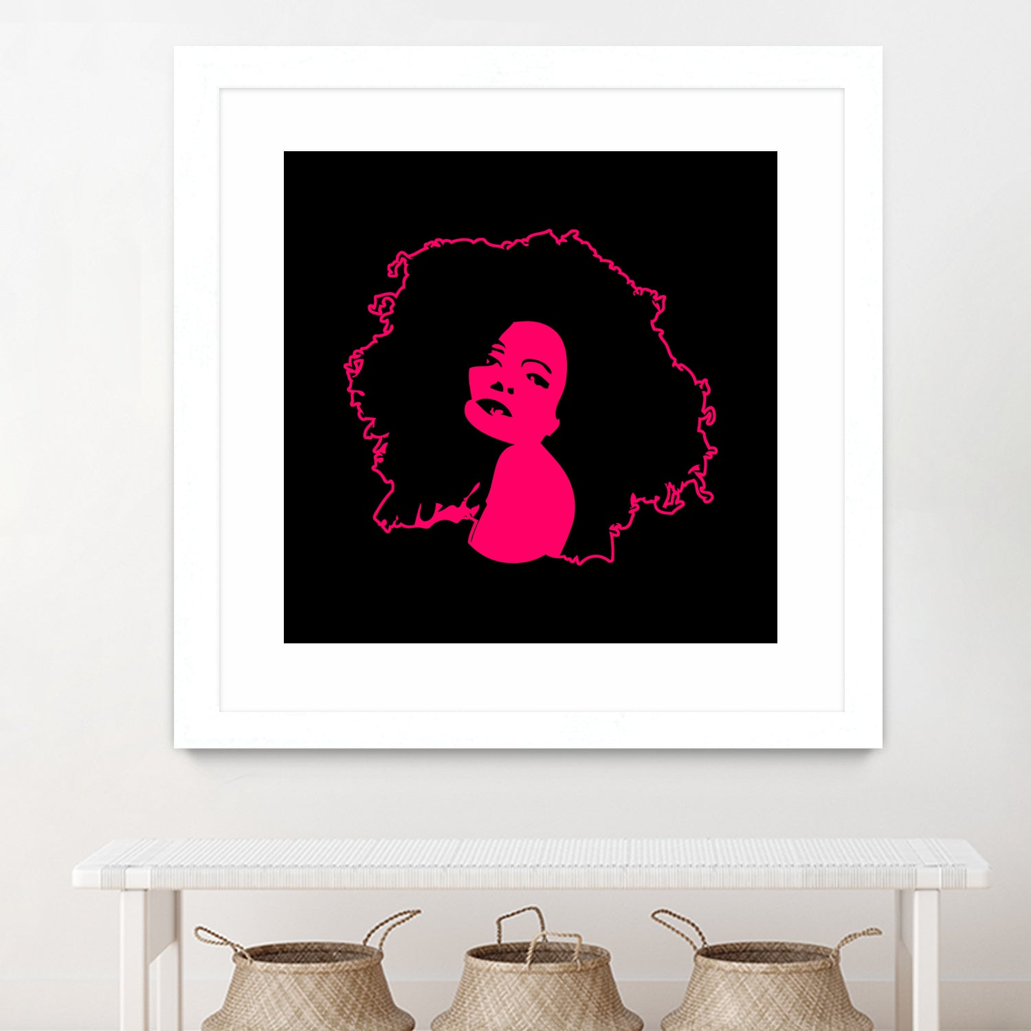 Diana Ross | Pop Art by William Cuccio on GIANT ART - pink digital painting