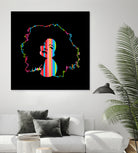 Diana Ross | Pop Art by William Cuccio on GIANT ART - black digital painting