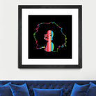 Diana Ross | Pop Art by William Cuccio on GIANT ART - black digital painting