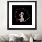 Diana Ross | Pop Art by William Cuccio on GIANT ART - black digital painting