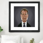 Arnold Schwarzenegger by Rob Snow on GIANT ART - gray digital painting