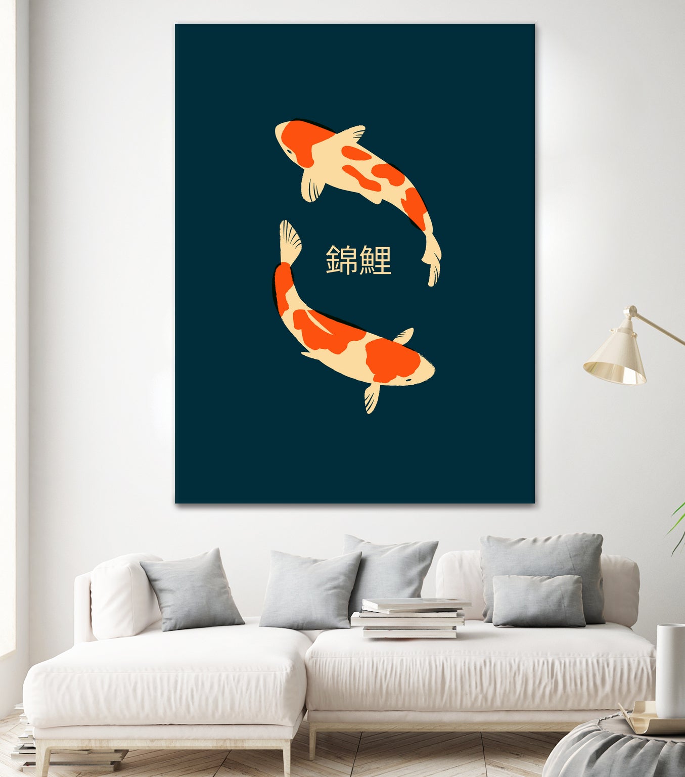 Koi by Rene Hamann on GIANT ART - orange character design