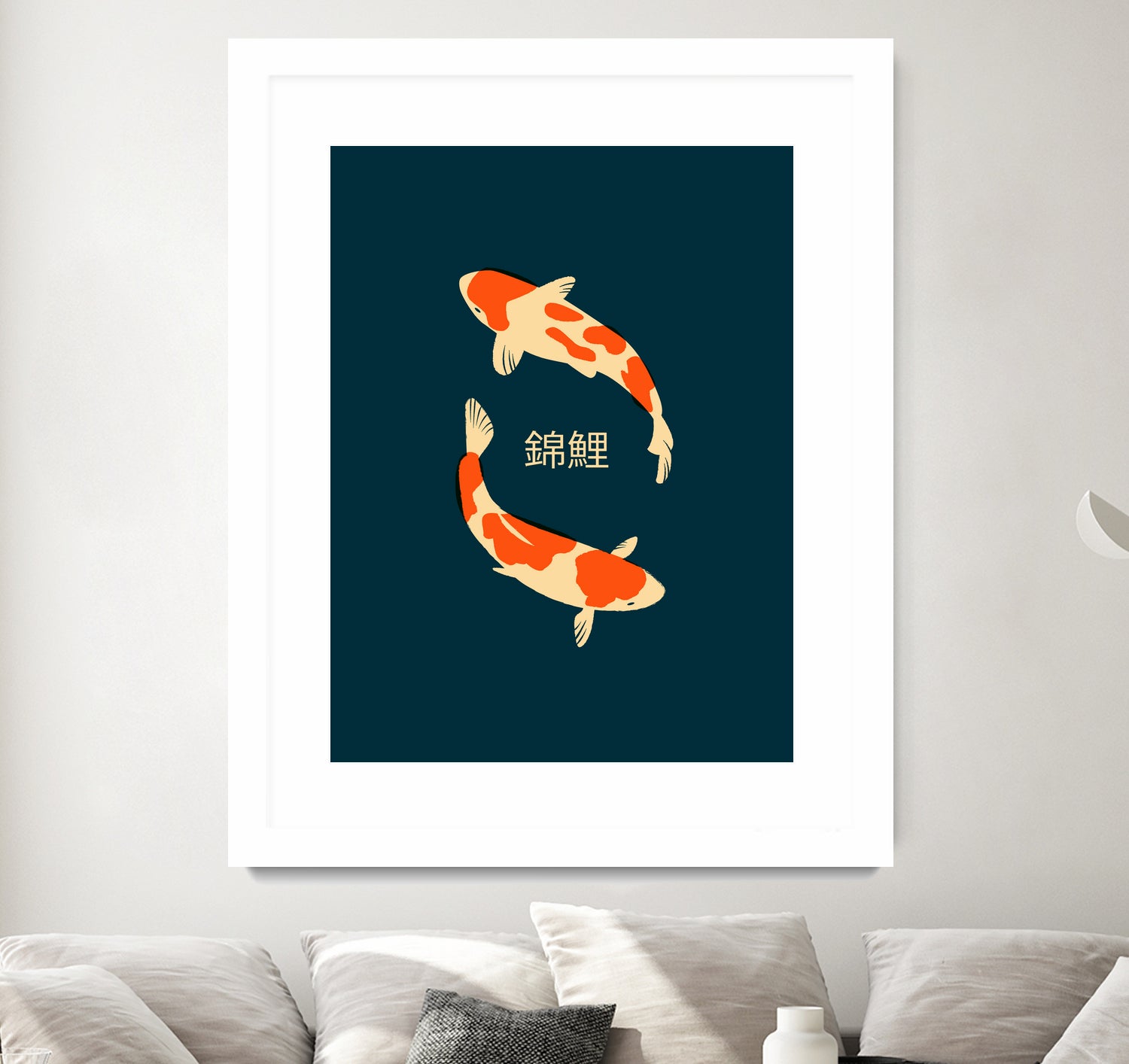 Koi by Rene Hamann on GIANT ART - orange character design