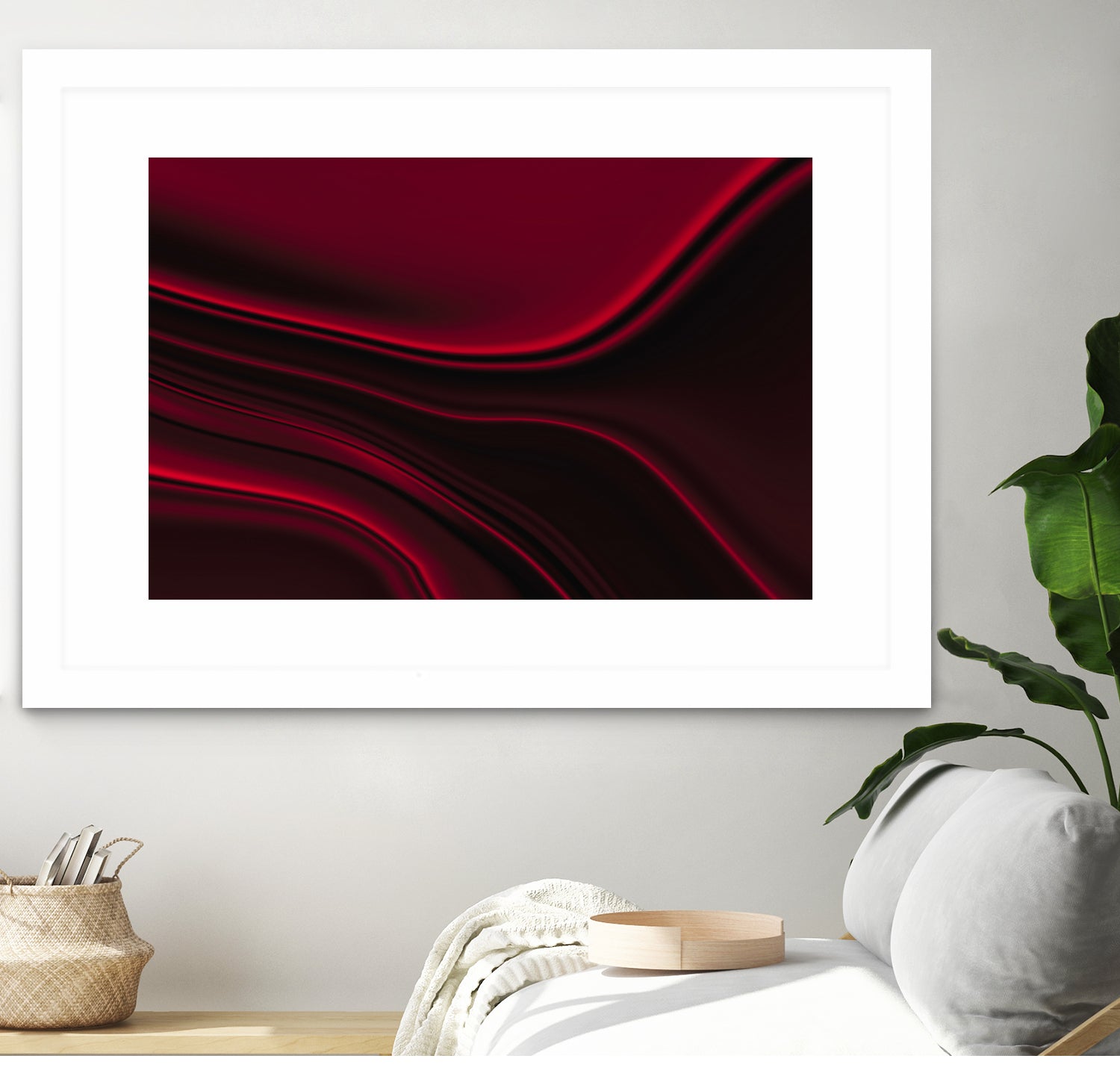 Red Liquid by Ronny Sefria on GIANT ART - black digital painting