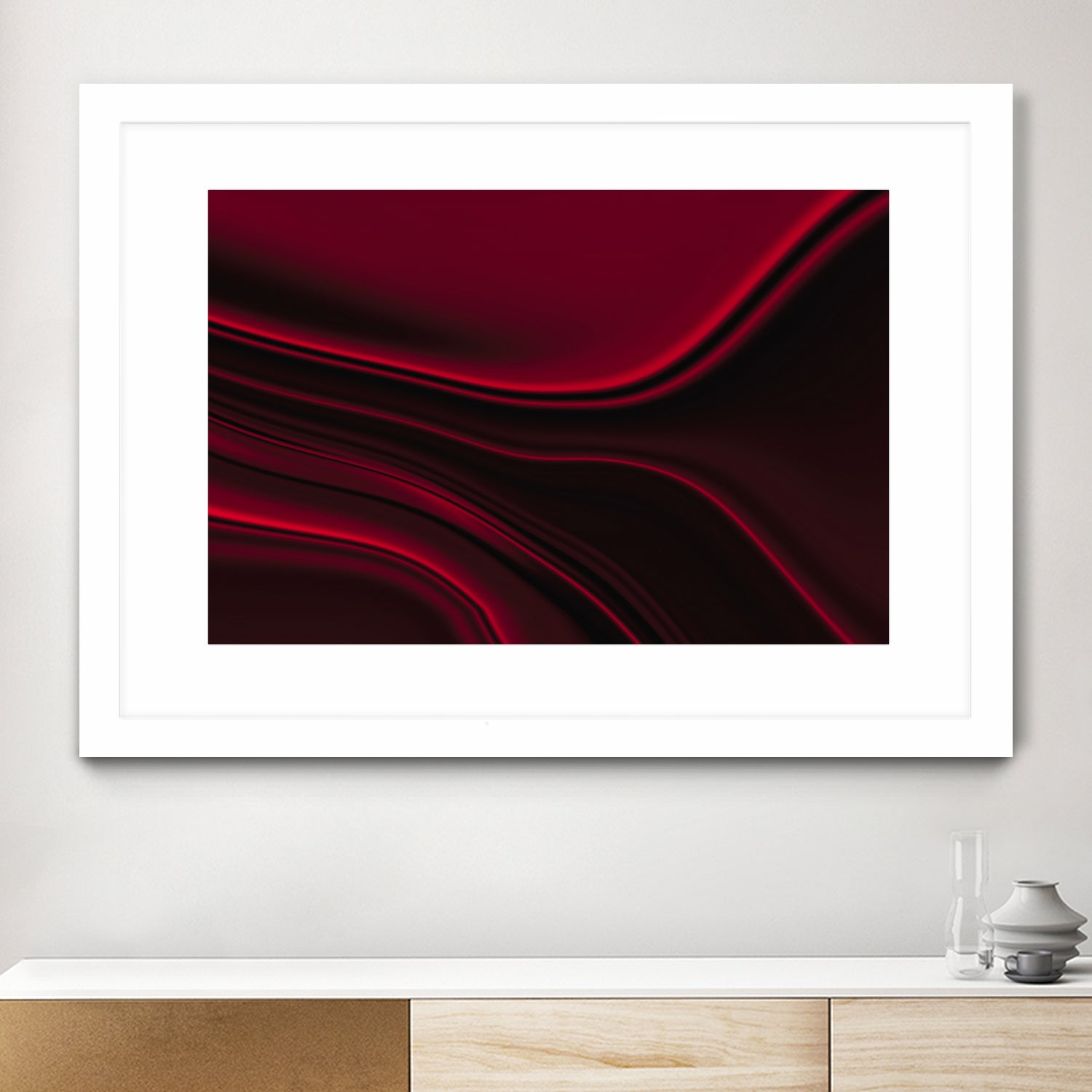 Red Liquid by Ronny Sefria on GIANT ART - black digital painting