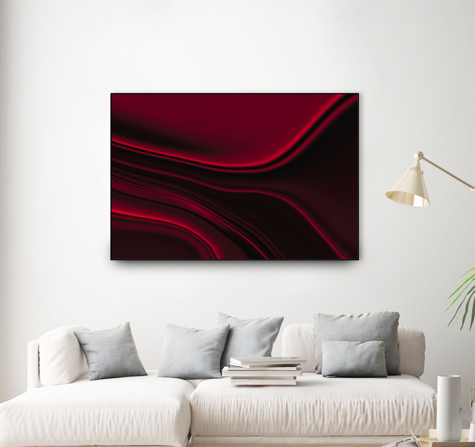 Red Liquid by Ronny Sefria on GIANT ART - black digital painting