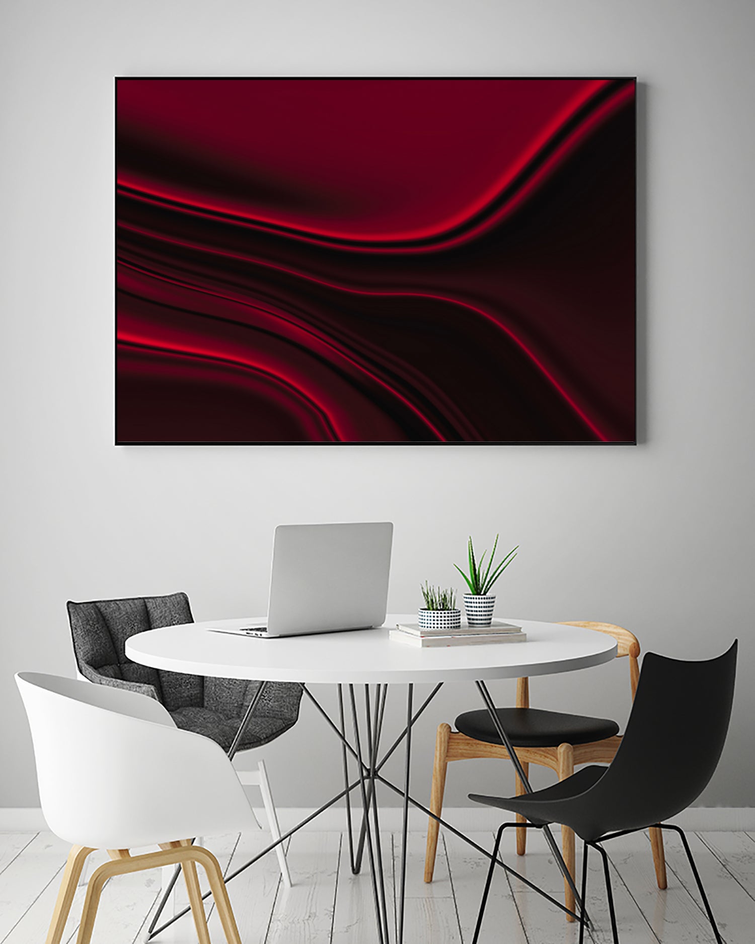 Red Liquid by Ronny Sefria on GIANT ART - black digital painting