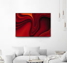 Red Liquid by Ronny Sefria on GIANT ART - black digital painting