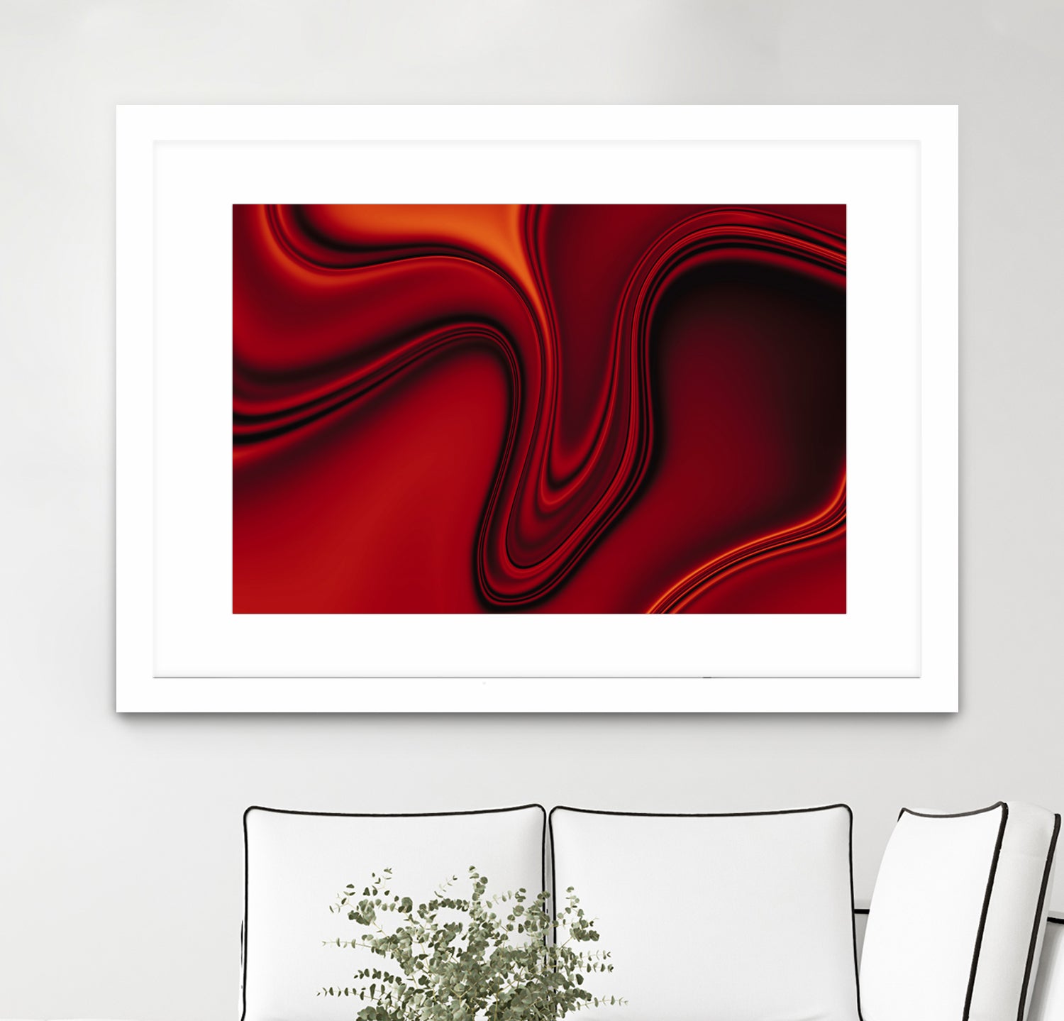 Red Liquid by Ronny Sefria on GIANT ART - black digital painting