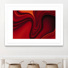 Red Liquid by Ronny Sefria on GIANT ART - black digital painting