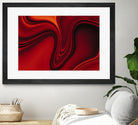 Red Liquid by Ronny Sefria on GIANT ART - black digital painting