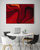 Red Liquid by Ronny Sefria on GIANT ART - black digital painting