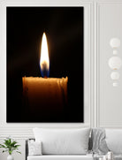 candle light burn by Ronny Sefria on GIANT ART - black photo illustration